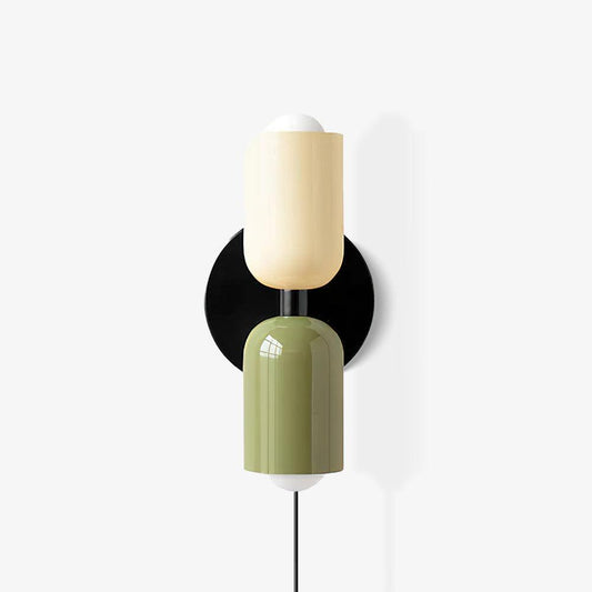 Couleur Double Plug In Wall Lamp - LED Indoor Lighting