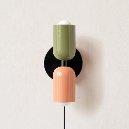 Couleur Double Plug In Wall Lamp - LED Indoor Lighting
