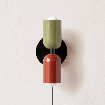 Couleur Double Plug In Wall Lamp - LED Indoor Lighting