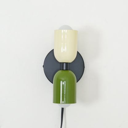 Couleur Double Plug In Wall Lamp - LED Indoor Lighting