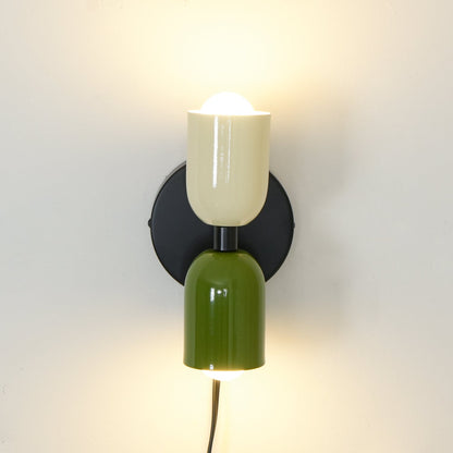 Couleur Double Plug In Wall Lamp - LED Indoor Lighting