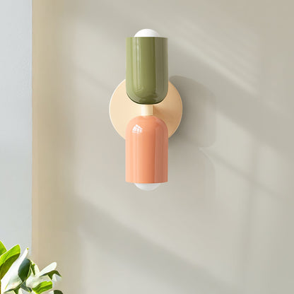 Couleur Double Plug In Wall Lamp - LED Indoor Lighting