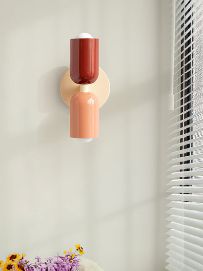 Couleur Double Plug In Wall Lamp - LED Indoor Lighting