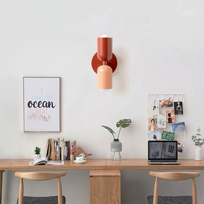 Couleur Double Plug In Wall Lamp - LED Indoor Lighting