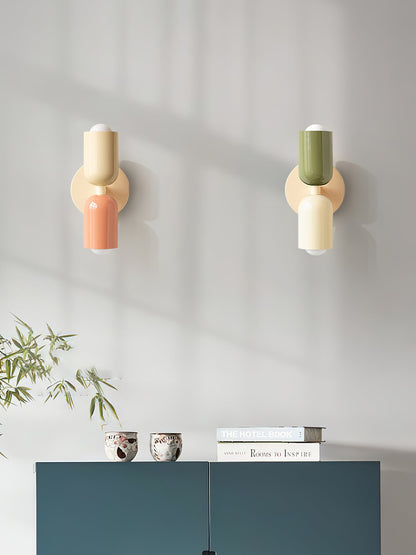 Couleur Double Plug In Wall Lamp - LED Indoor Lighting
