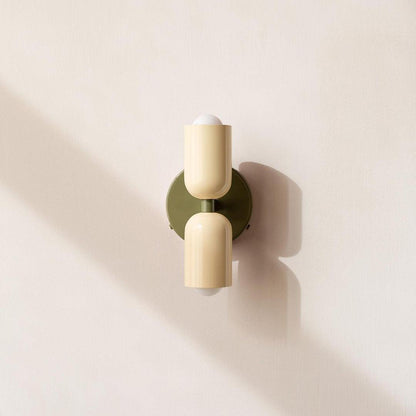 Couleur Double Plug In Wall Lamp - LED Indoor Lighting