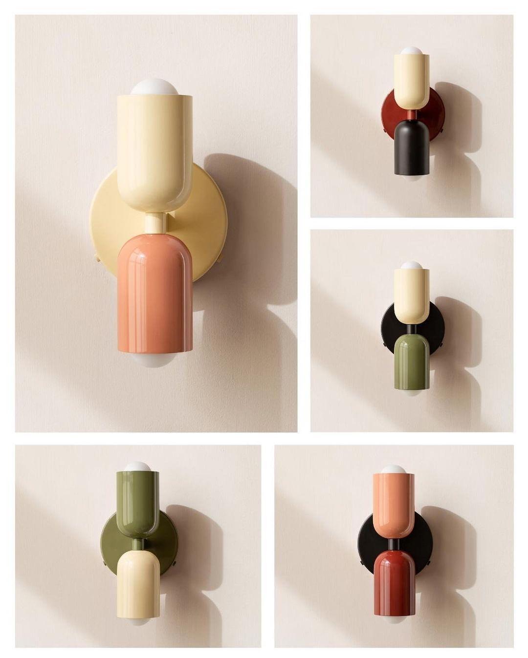 Couleur Double Plug In Wall Lamp - LED Indoor Lighting