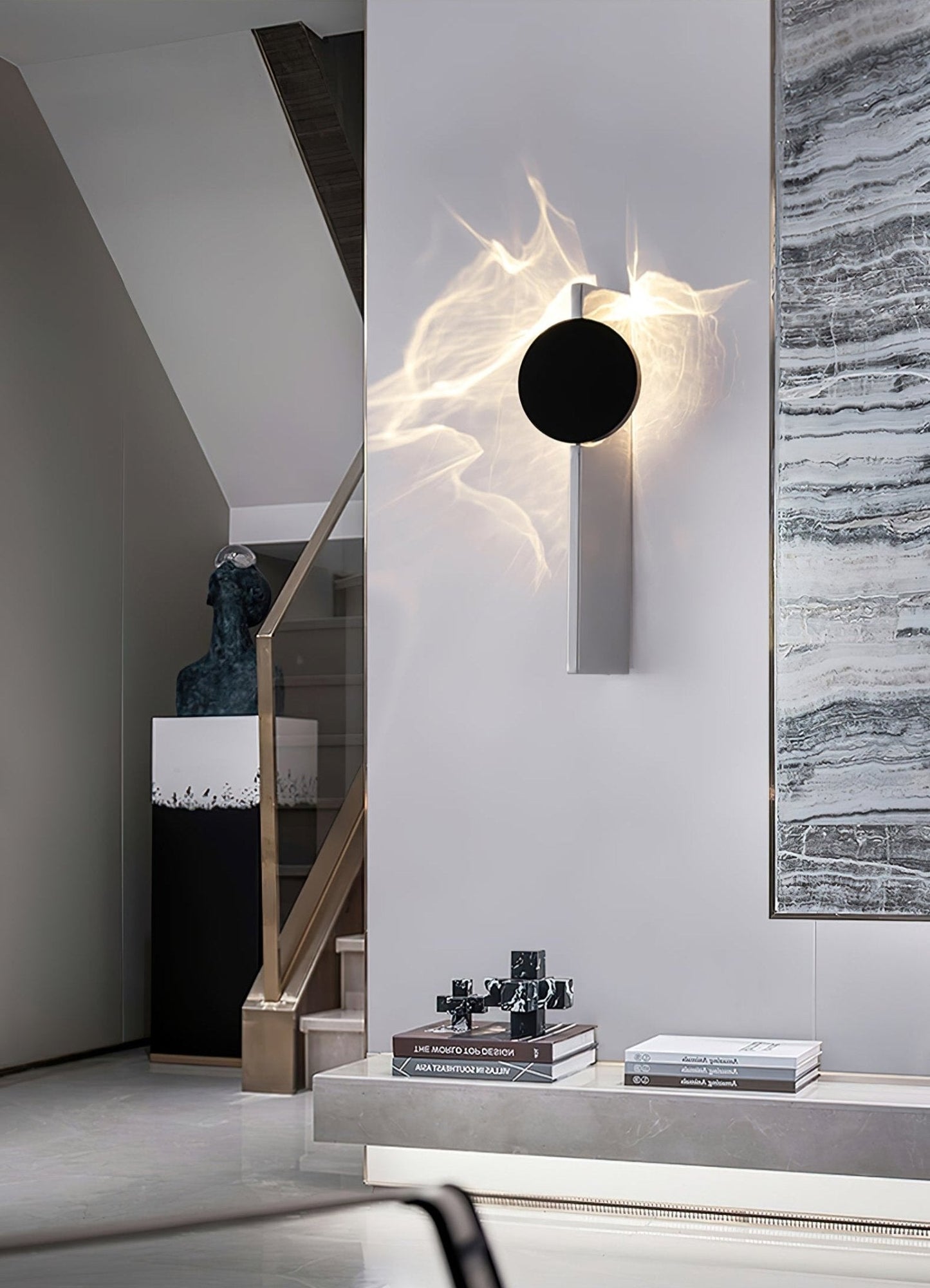 Creative Light And Shadow Wall Lamp - LED Indoor Lighting