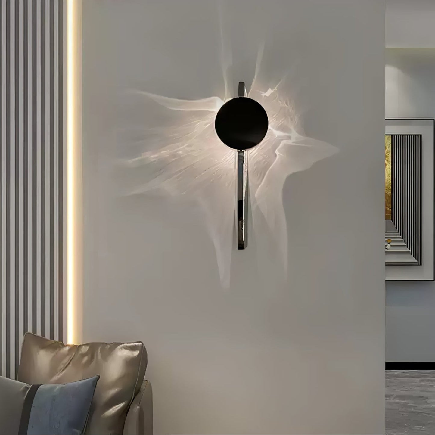 Creative Light And Shadow Wall Lamp - LED Indoor Lighting