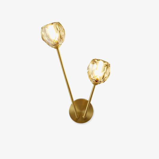 Crystal Branch Wall Light - Elegant LED Indoor Fixture
