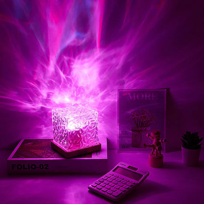 Lampe Cube Leuchtend Nordlichter-Effekt Color Changing LED Light