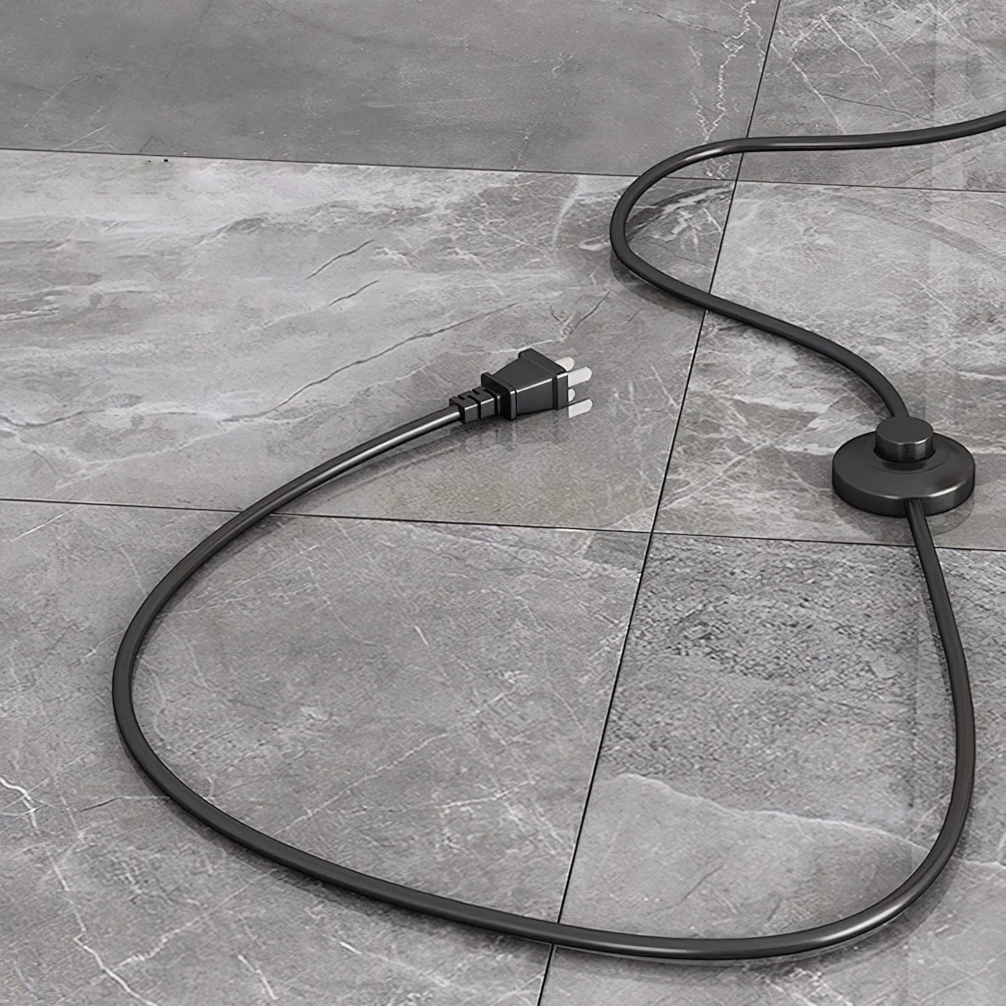 Curvature Floor Lamp with Table LED Indoor Lighting