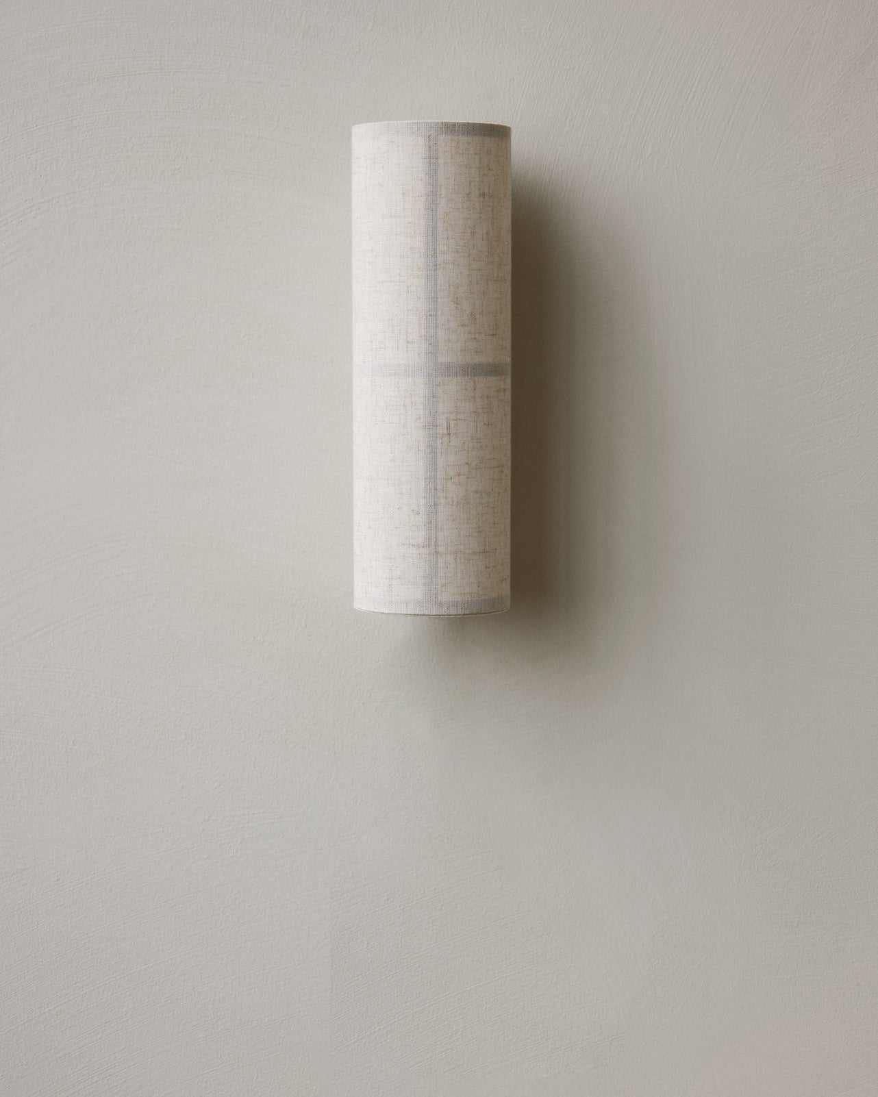 Cylinder Fabric Wall Lamp with LED Shade - Indoor Lighting
