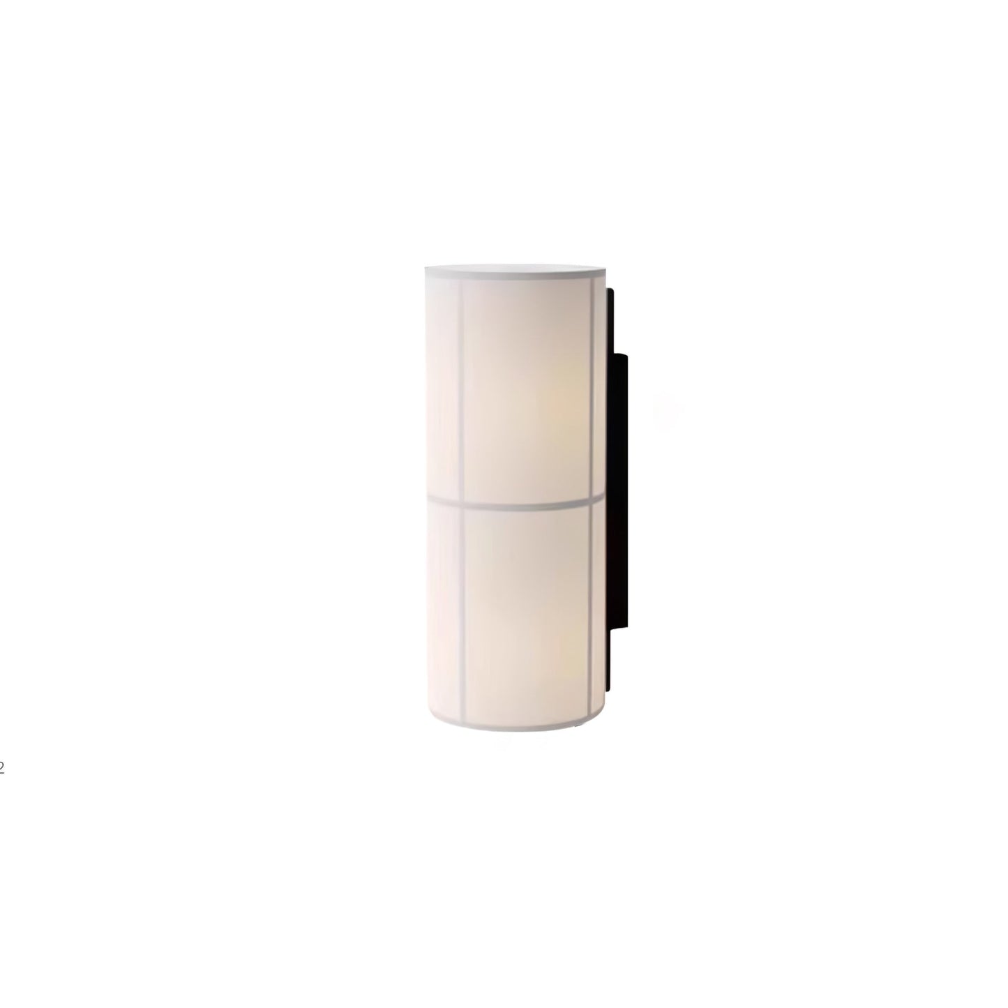 Cylinder Fabric Wall Lamp with LED Shade - Indoor Lighting