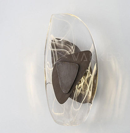 DC1725 Wall Lamp - Dimmable LED Indoor Wall Light, Black/Copper