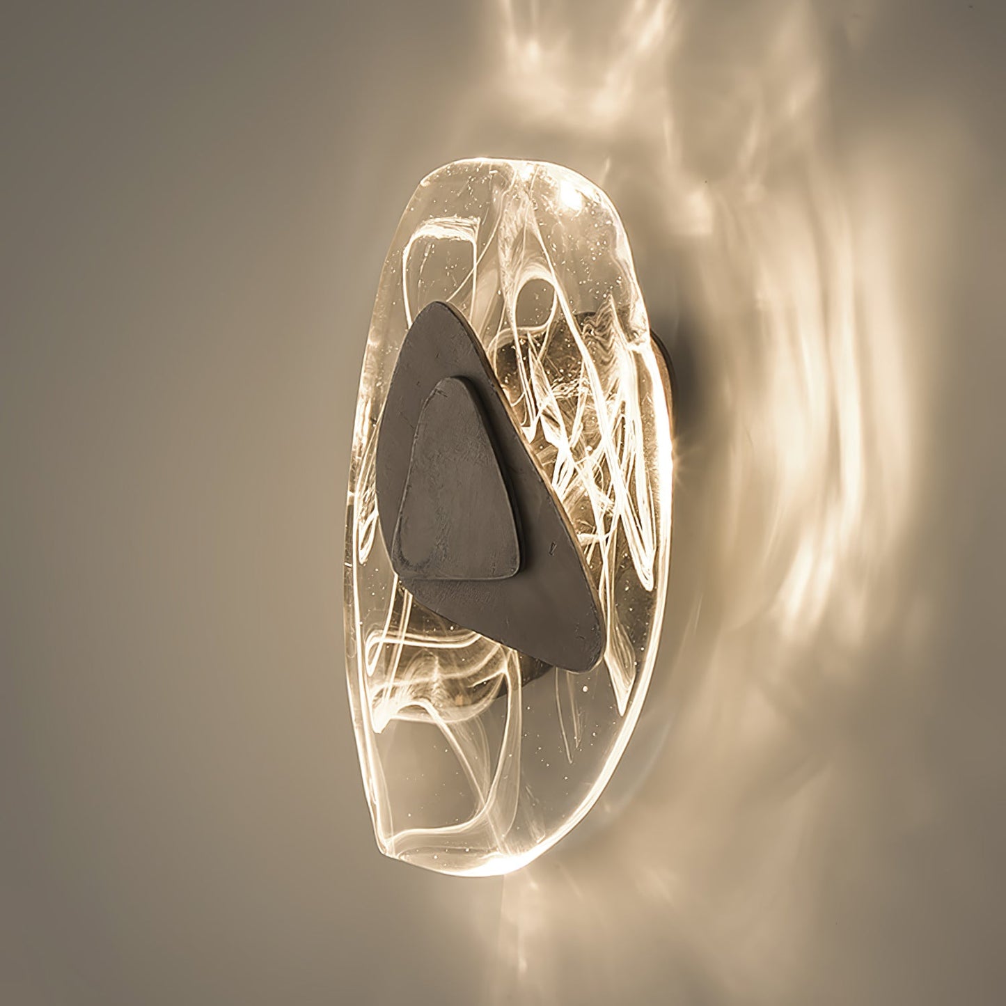 DC1725 Wall Lamp - Dimmable LED Indoor Wall Light, Black/Copper