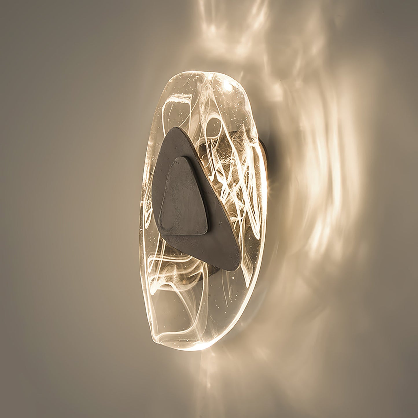 DC1725 Wall Lamp - Dimmable LED Indoor Wall Light, Black/Copper