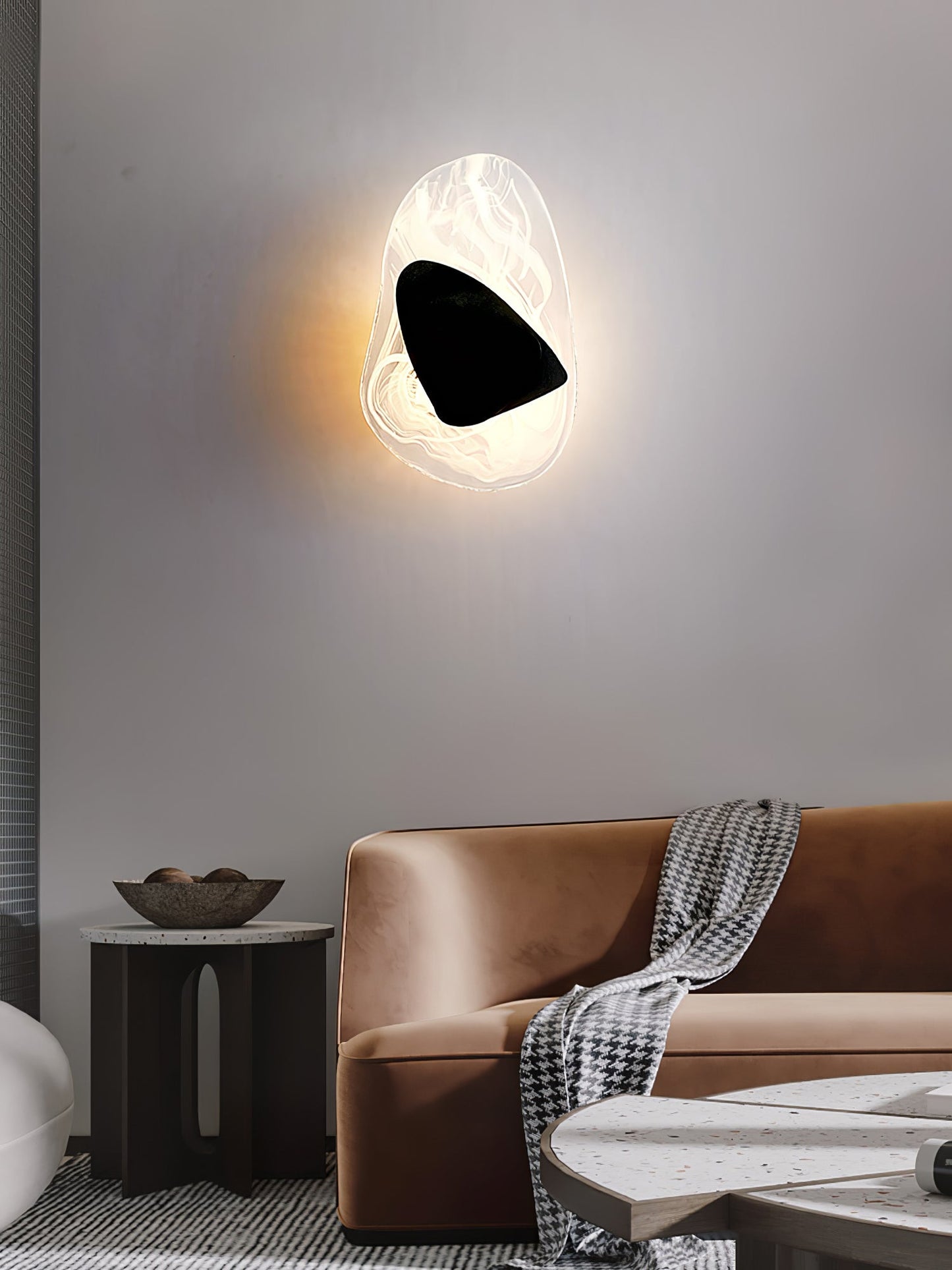 DC1725 Wall Lamp - Dimmable LED Indoor Wall Light, Black/Copper