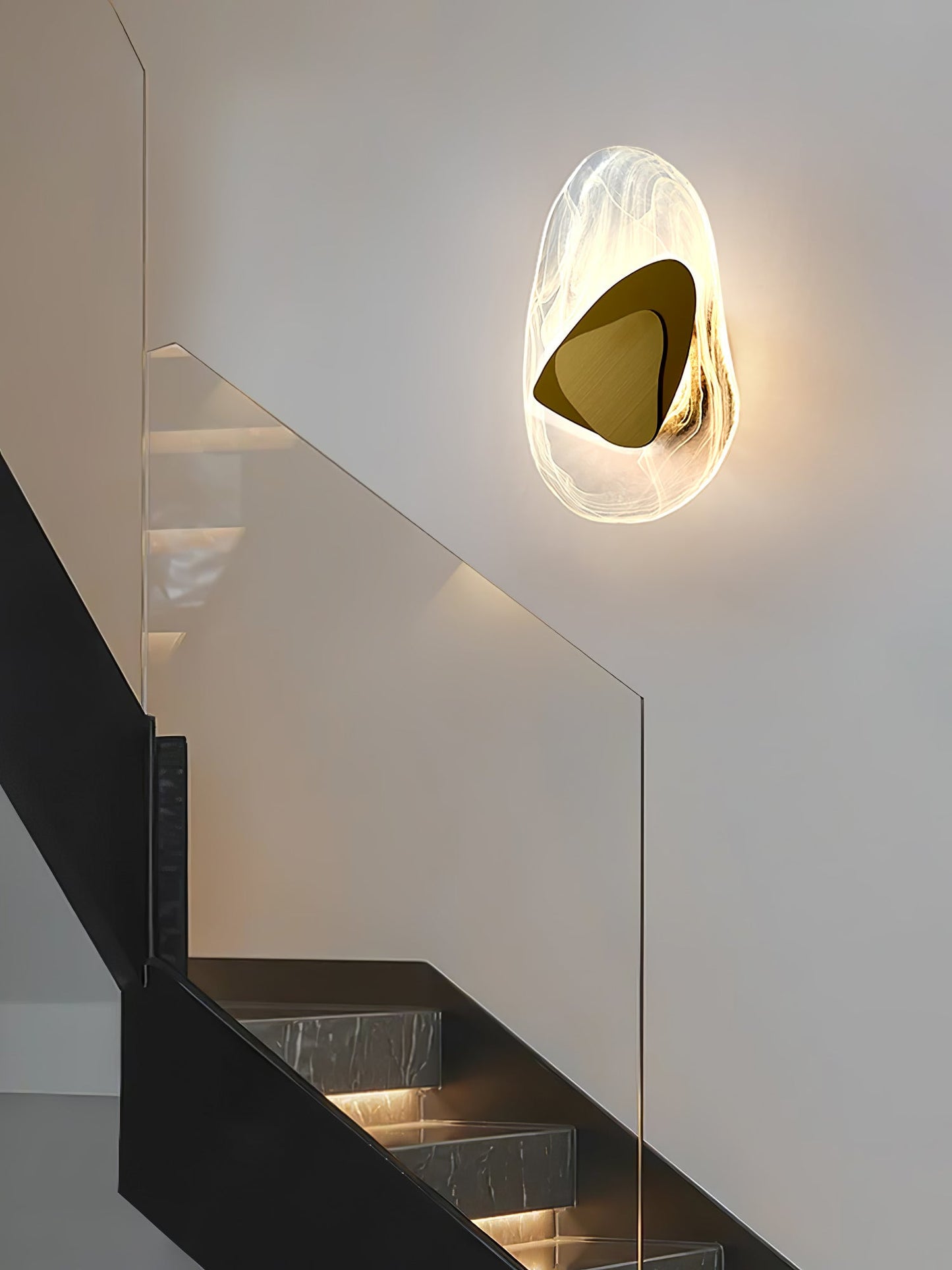DC1725 Wall Lamp - Dimmable LED Indoor Wall Light, Black/Copper
