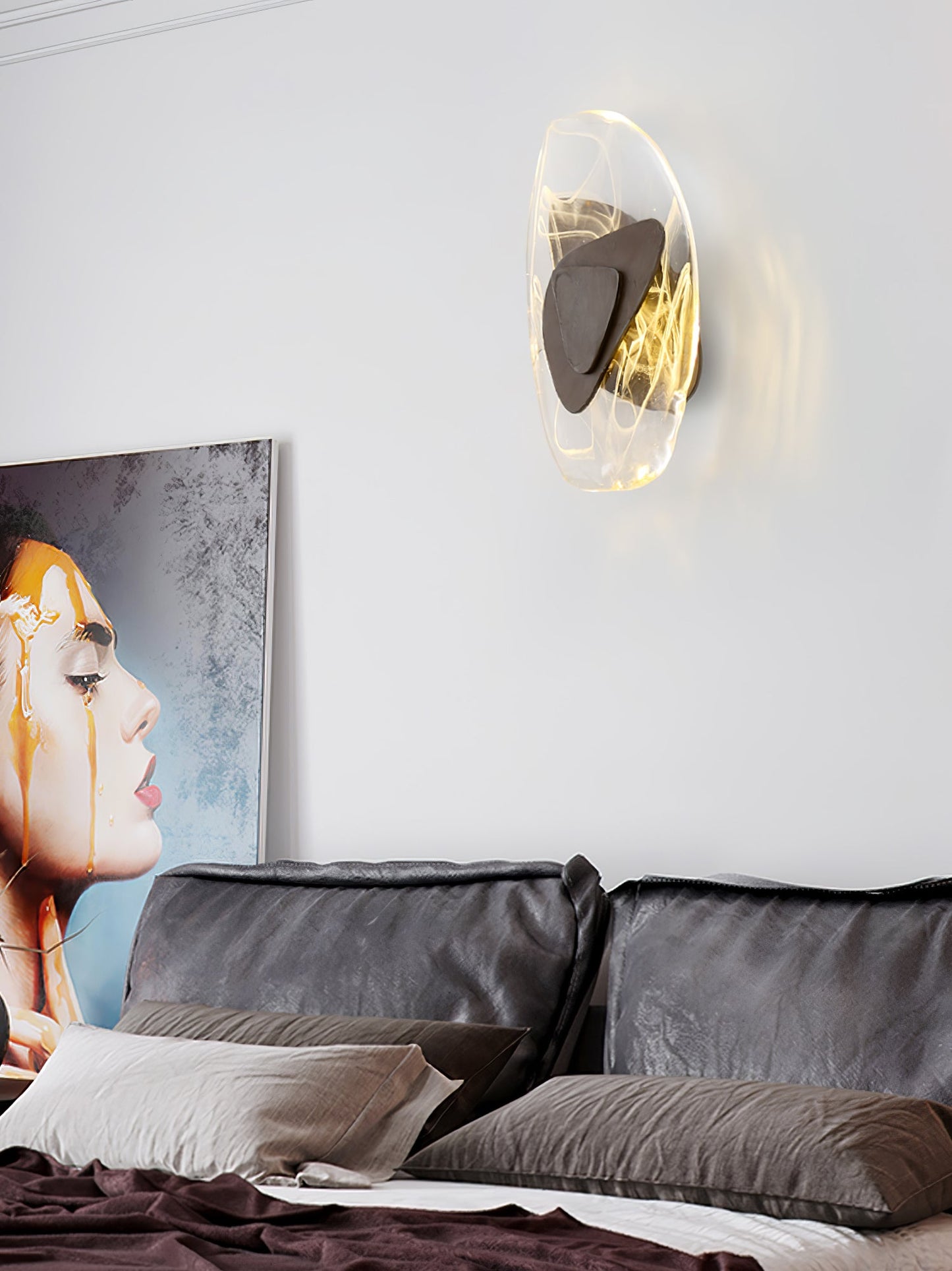 DC1725 Wall Lamp - Dimmable LED Indoor Wall Light, Black/Copper