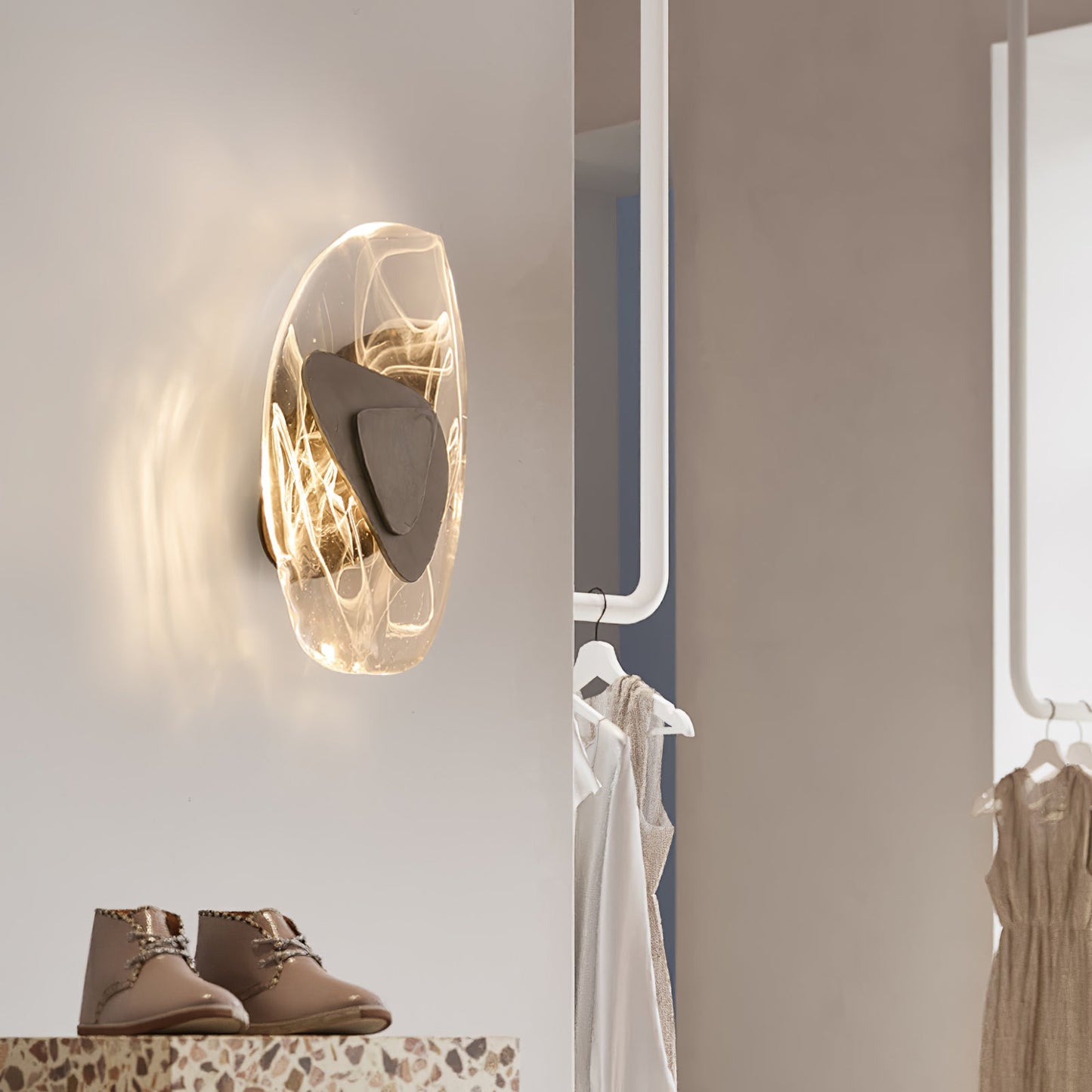DC1725 Wall Lamp - Dimmable LED Indoor Wall Light, Black/Copper