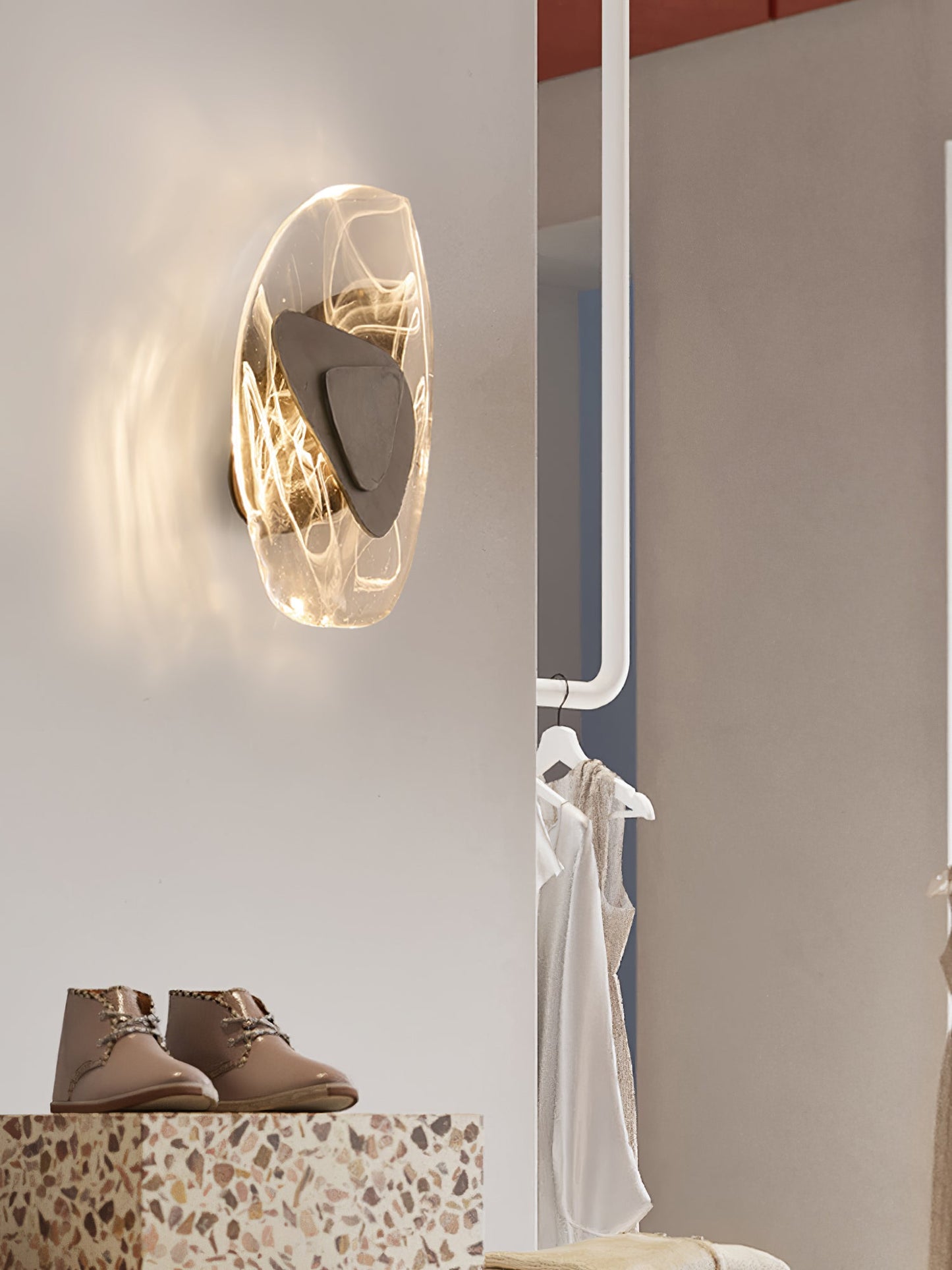 DC1725 Wall Lamp - Dimmable LED Indoor Wall Light, Black/Copper