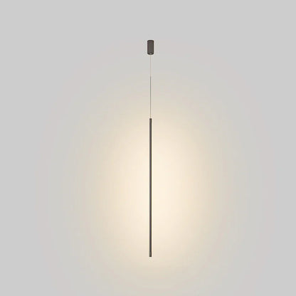 Contemporary Minimalist Long Energy-Efficient LED Luxury Pendant Light made of Aluminum