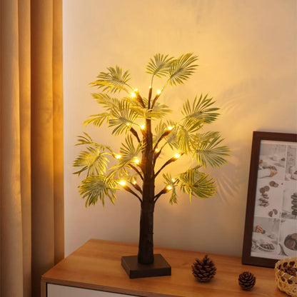 Frendorf LED Palm Leaf Lights Warm White Battery Operated