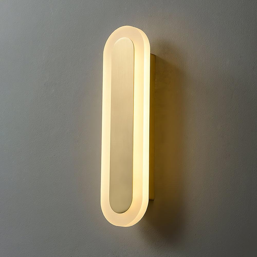 Daba Wall Lamp LED Brass Indoor Lighting Set of 2