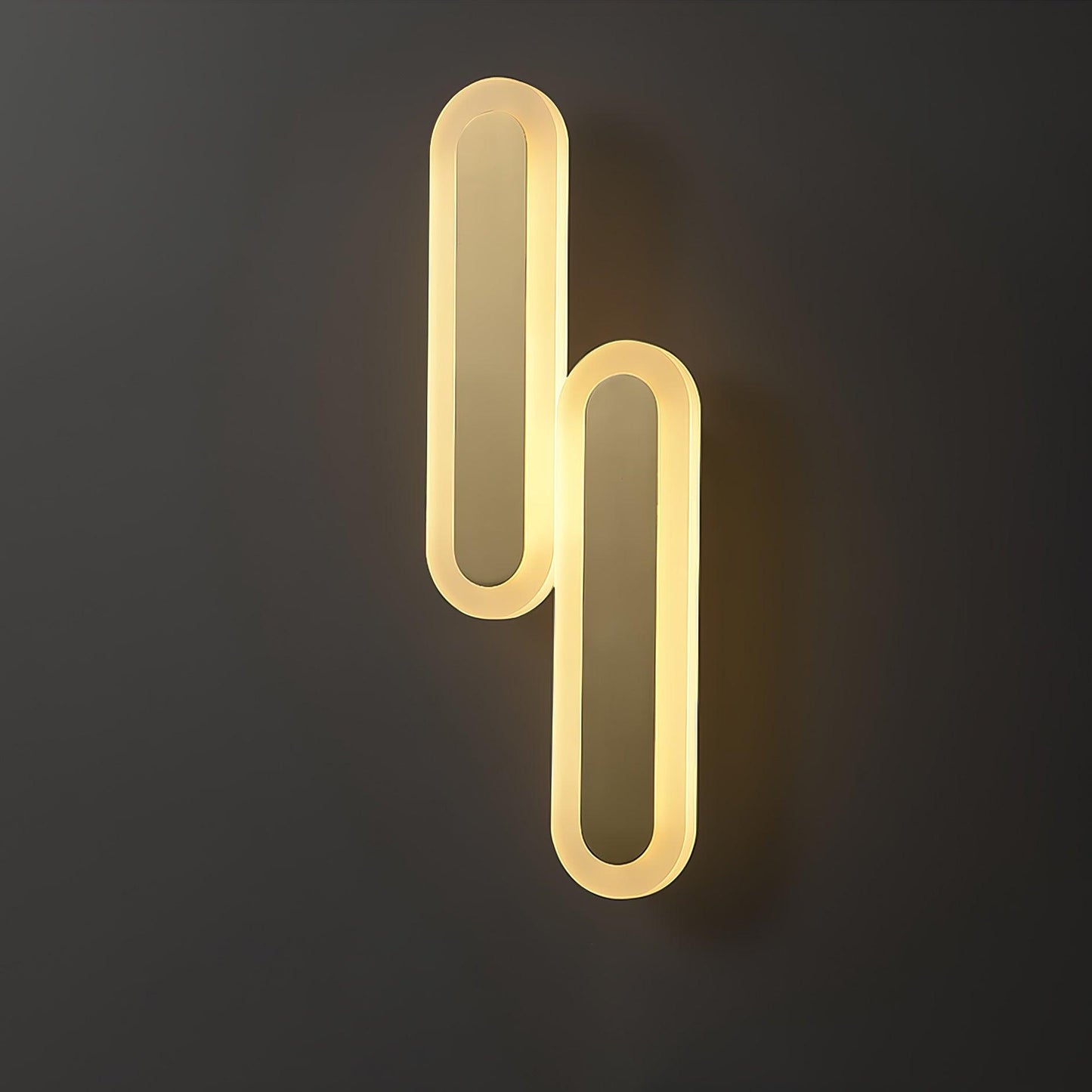 Daba Wall Lamp LED Brass Indoor Lighting Set of 2