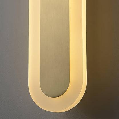 Daba Wall Lamp LED Brass Indoor Lighting Set of 2