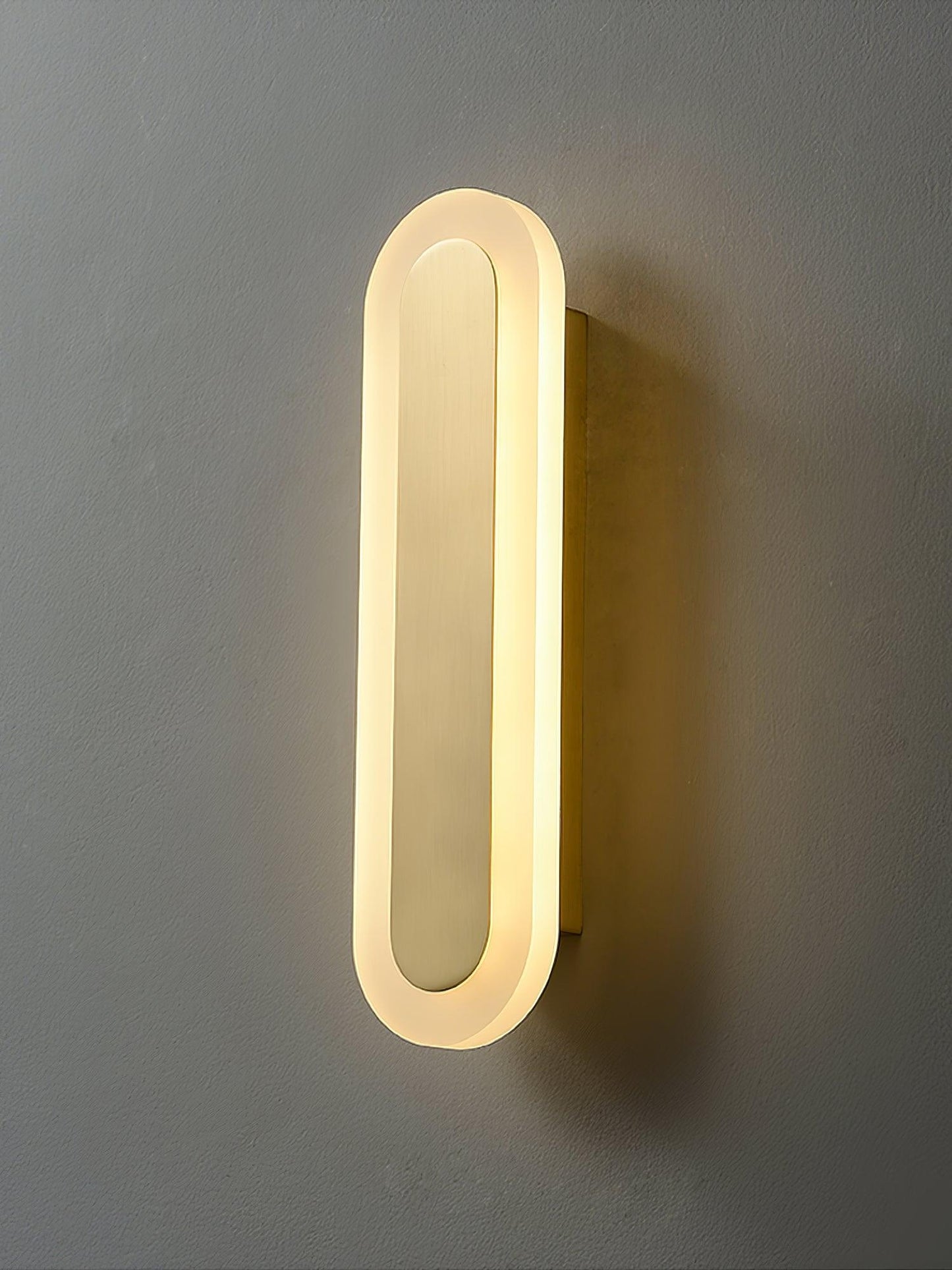 Daba Wall Lamp LED Brass Indoor Lighting Set of 2