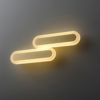 Daba Wall Lamp LED Brass Indoor Lighting Set of 2