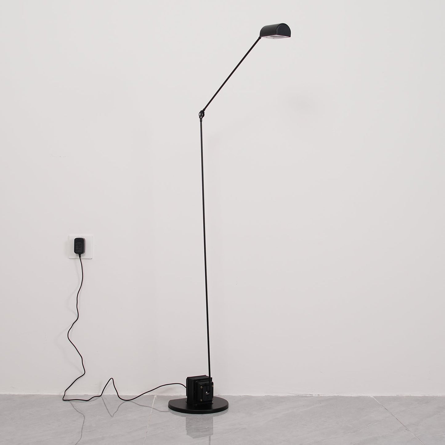 Dynamo Floor Lamp with LED Light and Adjustable Arms