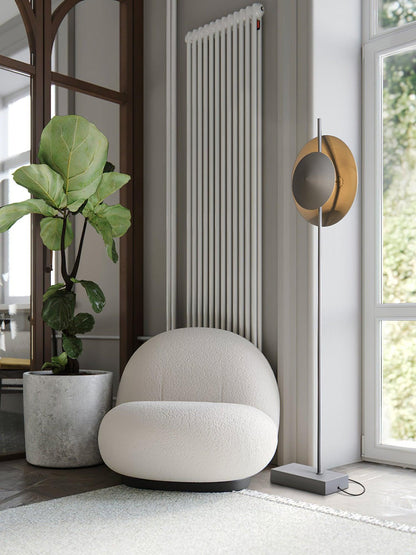 Dawn Floor Lamp - LED Indoor Lighting, Grey Modern Design