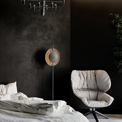 Dawn Floor Lamp - LED Indoor Lighting, Grey Modern Design