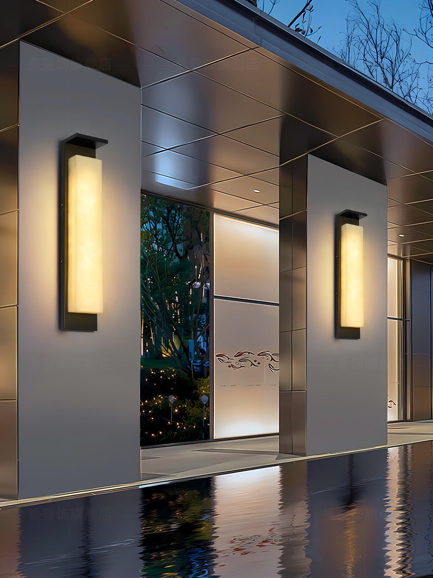 Delaney Outdoor Wall Light IP65 Waterproof LED Fixture