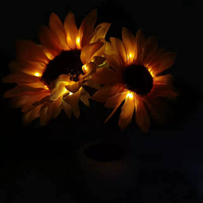 Modern Creative Simulation Sunflower LED Table Lamp