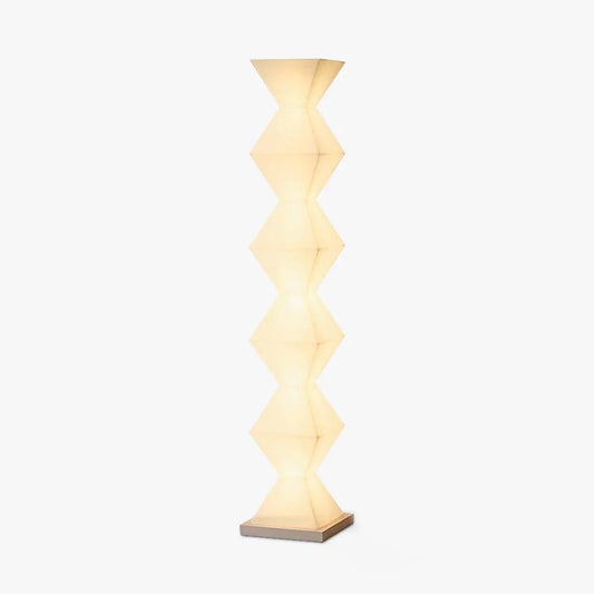 Dickson Floor Lamp with Integrated LED, Stainless Steel, 158cm