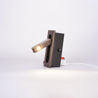 Modern LED Bedside Reading Light with Adjustable Head