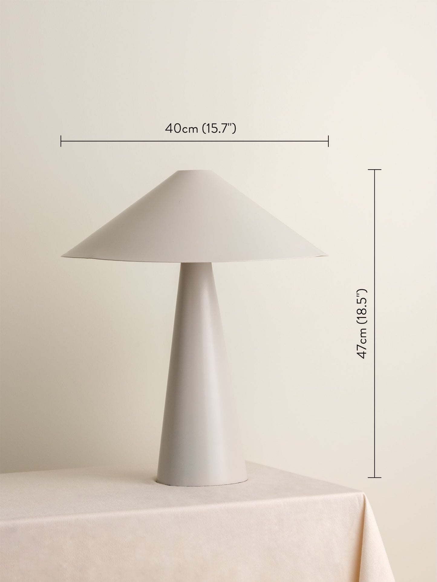 Orta Cone Table Lamp – Modern Scandinavian Elegance