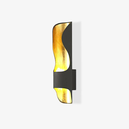 Dittisham Wall Lamp LED Indoor Anthracite Gold Finish
