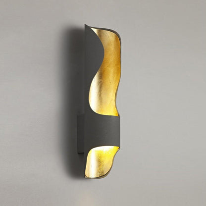 Dittisham Wall Lamp LED Indoor Anthracite Gold Finish