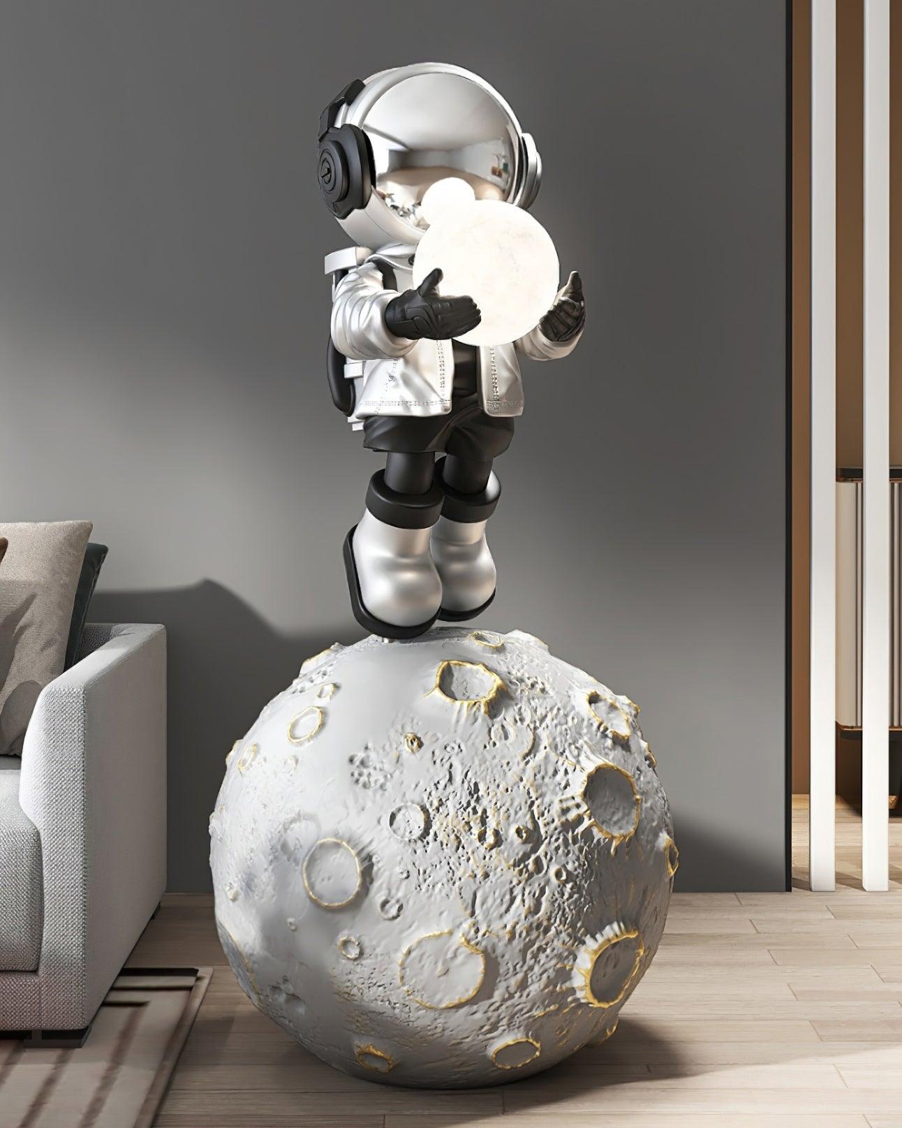 Diver Astronaut Built-in Battery Floor Lamp LED Indoor Decor