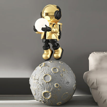 Diver Astronaut Built-in Battery Floor Lamp LED Indoor Decor