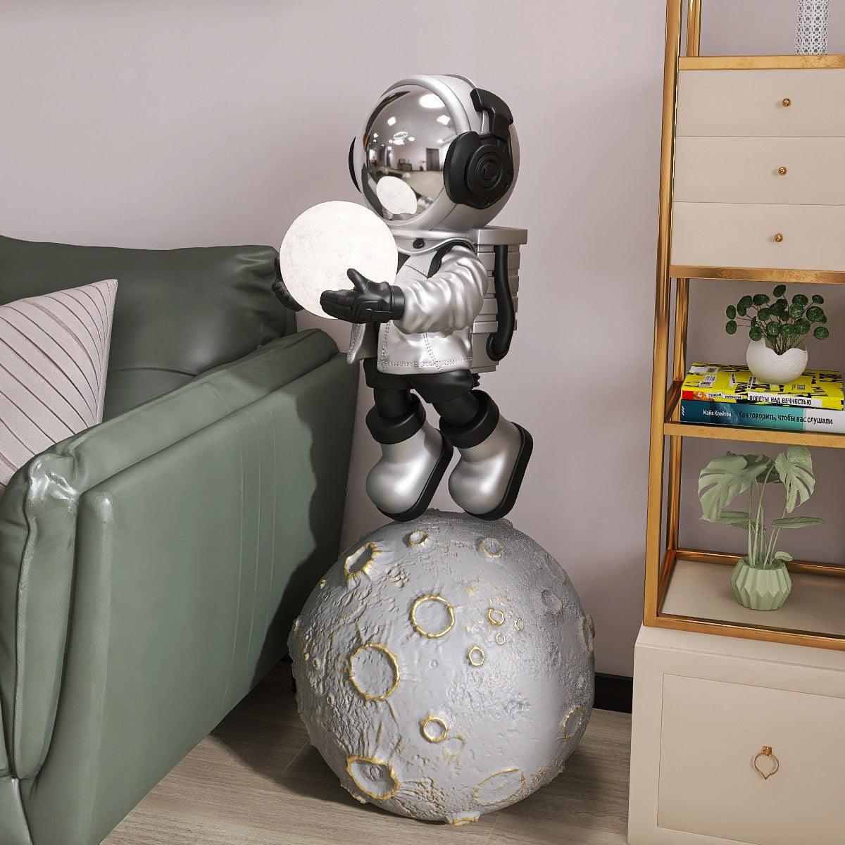 Diver Astronaut Built-in Battery Floor Lamp LED Indoor Decor