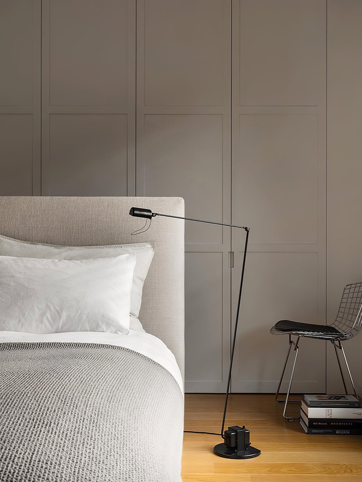 Dynamo Floor Lamp with LED Light and Adjustable Arms
