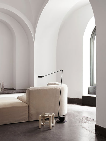 Dynamo Floor Lamp with LED Light and Adjustable Arms