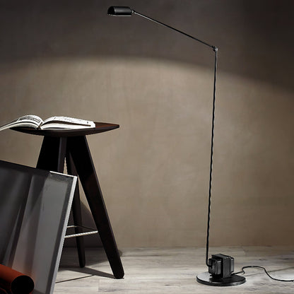 Dynamo Floor Lamp with LED Light and Adjustable Arms