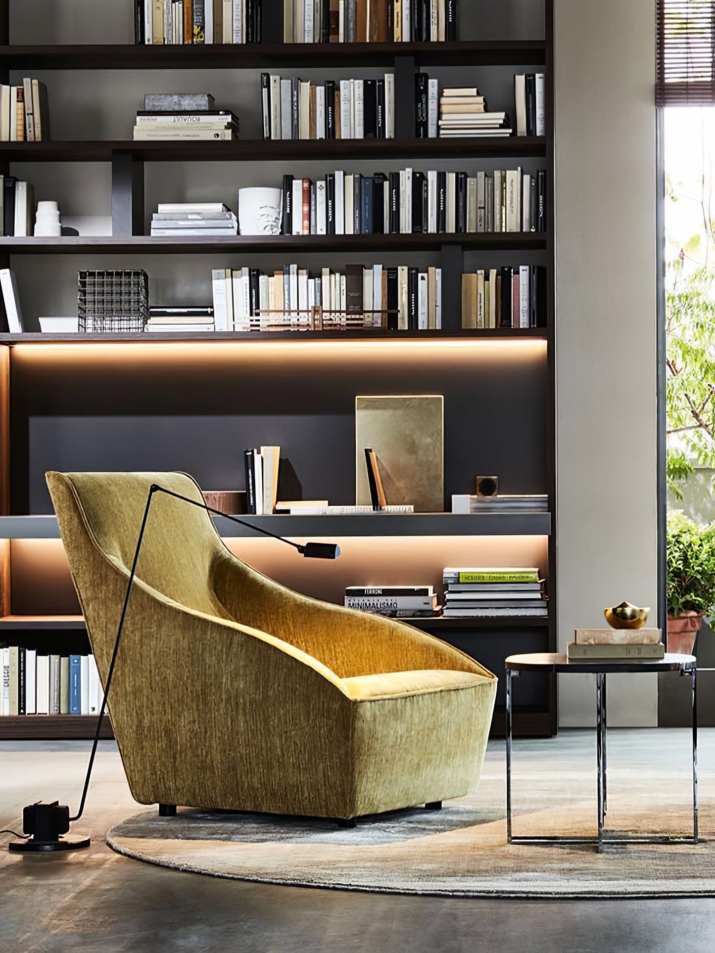 Dynamo Floor Lamp with LED Light and Adjustable Arms